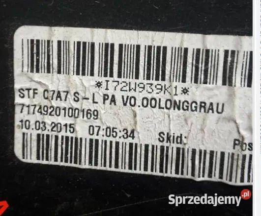 zderzak przedni Audi A7 4G lift Sline
