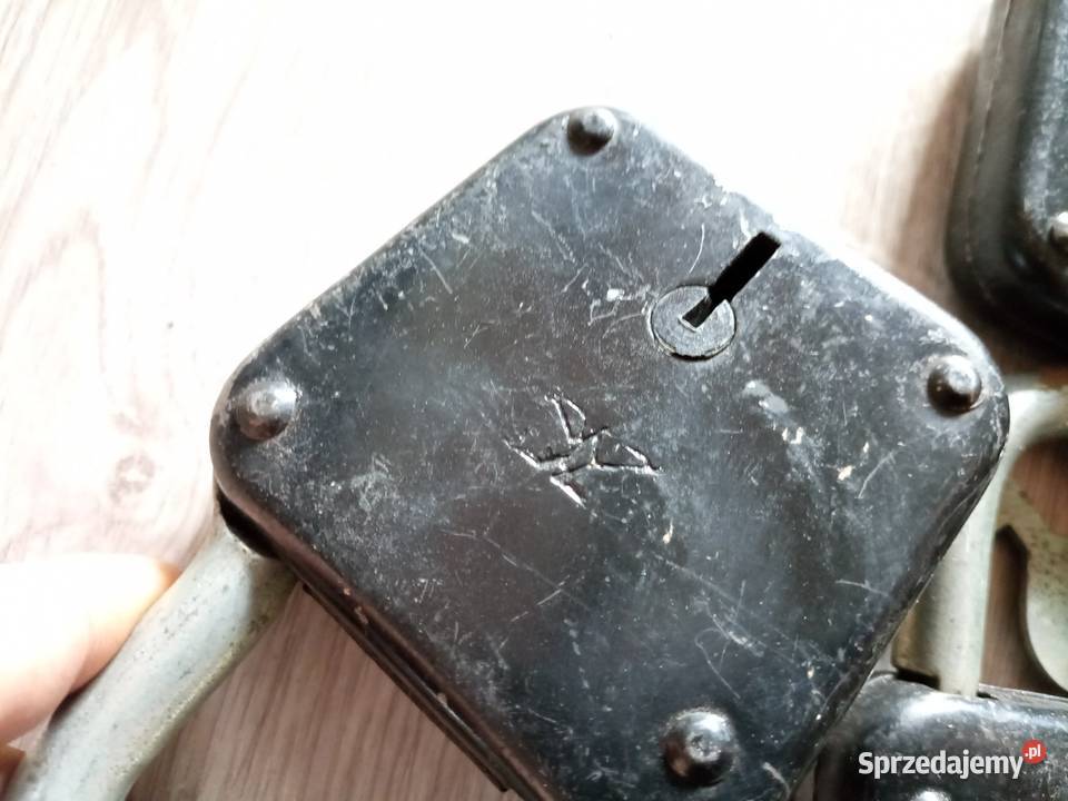 Kłódka stara prl usrr Stalowa Wola