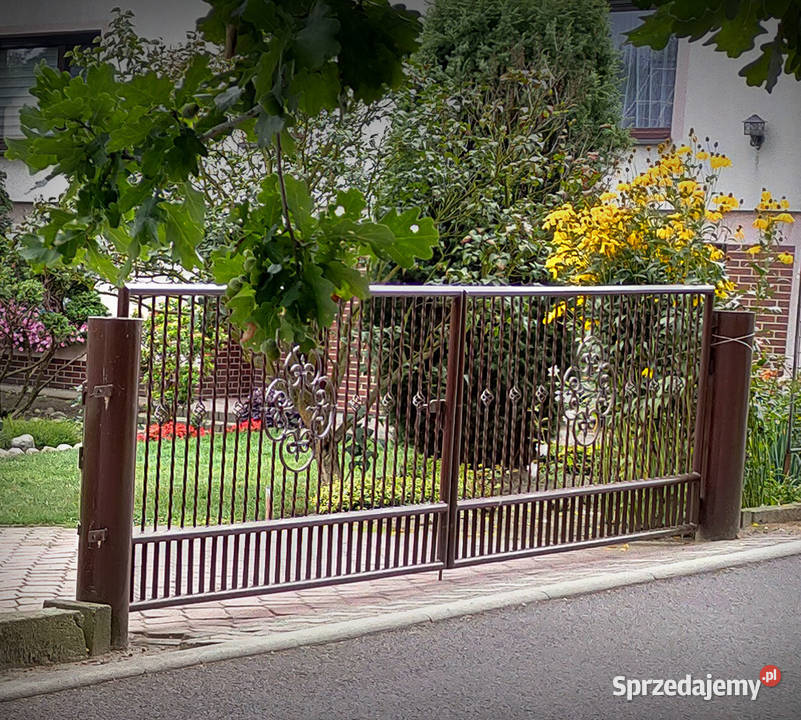 Stalowa brama 2skrzydłowa śląskie Lędziny