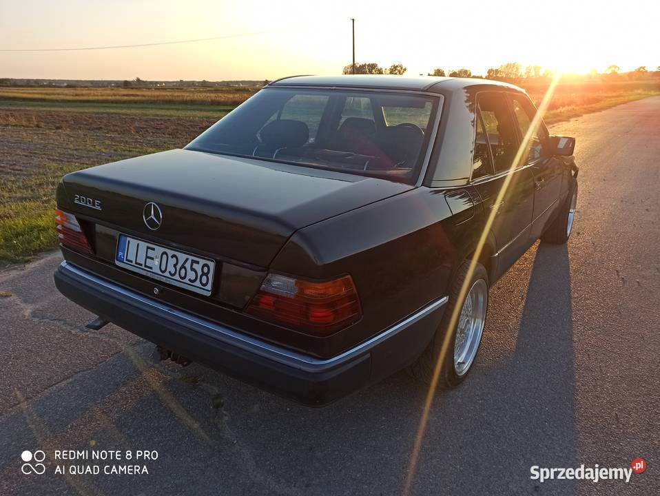 Mercedes w 124 20 bg nieuszkodzony Łęczna