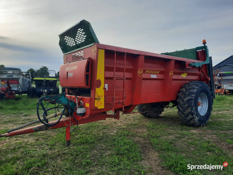 Rozrzutnik obornika DEGUILLAUME Force 16 D 16 m3 Baliki