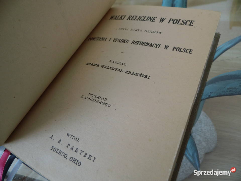 Walki religijne w Polsce Hrabia Waleryan Radzewice