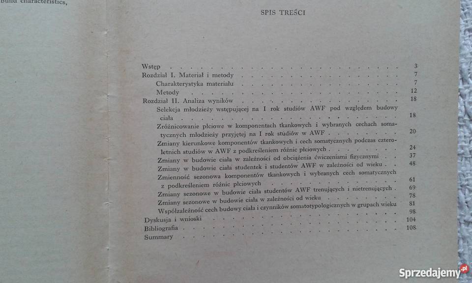 Zmienność komponentów tkankowych u młodzieży Białystok