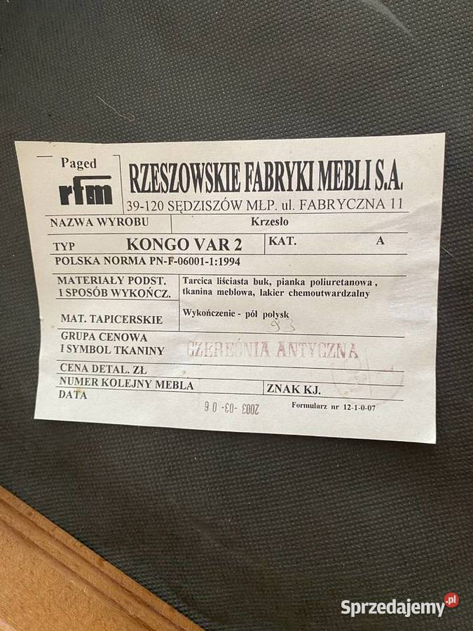 stół z krzesłami 74cm Przemyśl sprzedam