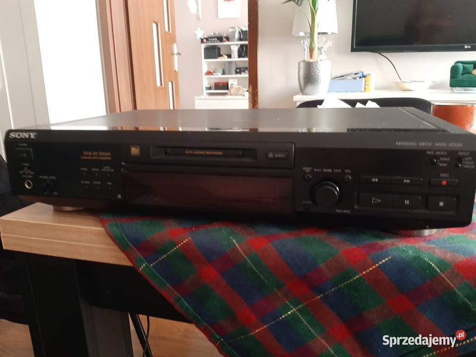 Minidisc Sony MDSJE520 zachodniopomorskie Szczecin sprzedam