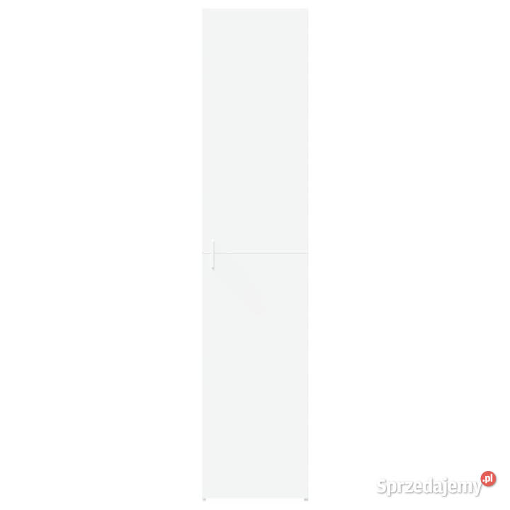 Wysoka szafka biała 40x425x185 materiał Warszawa sprzedam