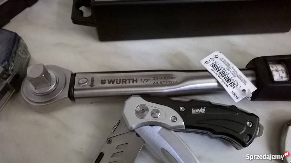 Zestaw narzędzi Wurth Bosch KWB Nowe Skalmierzyce