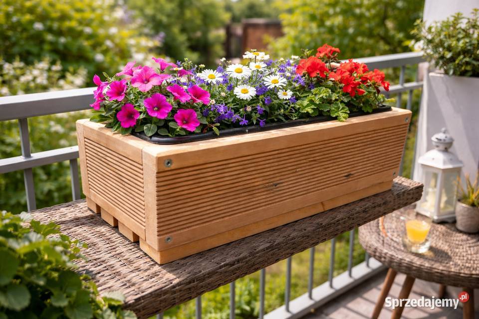 donica ogrodowa skrzynka na kwiaty balkon taras Rudnik nad Sanem