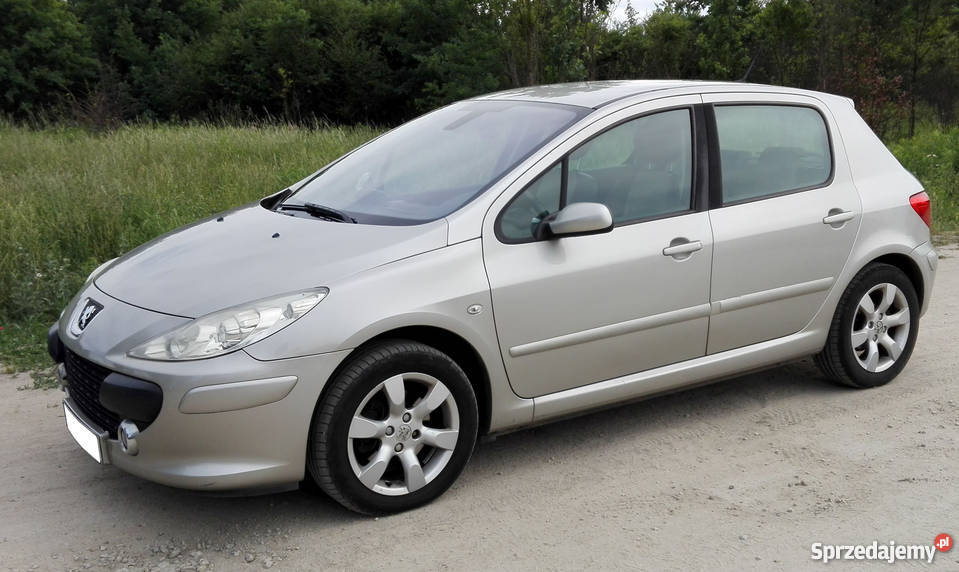 Peugeot 307 II RWC bogate wyposażenie FVAT nieuszkodzony Wrocław