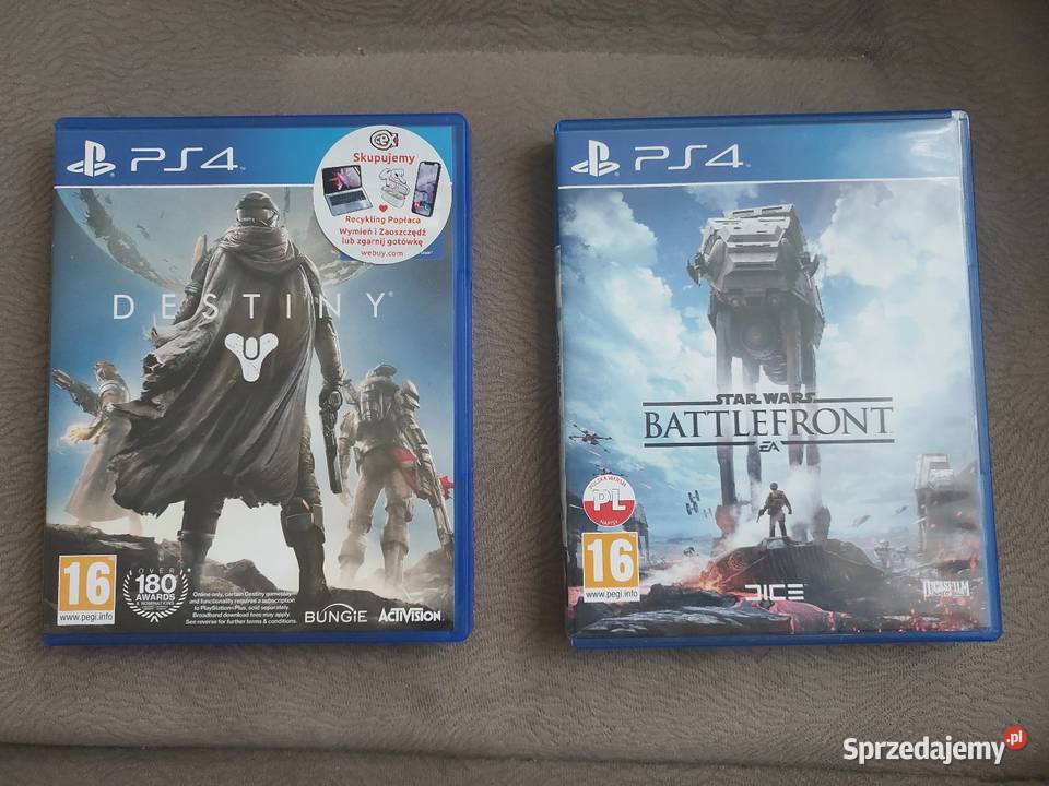 Zestaw gier 4 Destiny Star Wars Battlefront sprzedam
