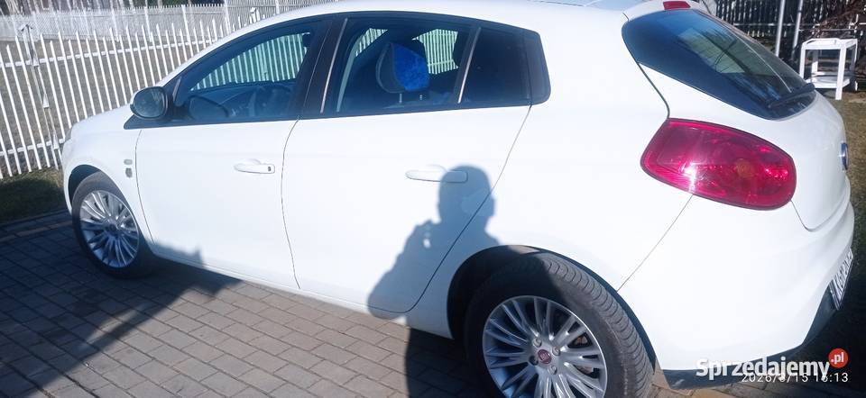FIAT Bravo 2 biały 2012 przebieg 103000 Samochody osobowe Gorlice