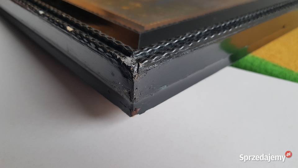 Stary duży olejny obraz pejzaż C Hartwig Dąbrowa Górnicza sprzedam