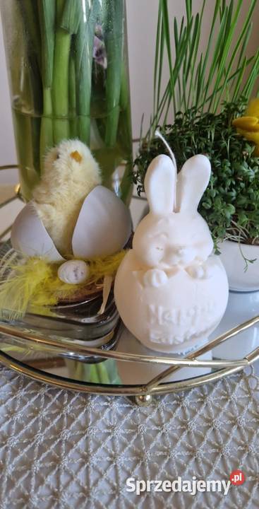 Świeca Sojowa Króliczek Wielkanocny aromaty świętokrzyskie Radlin