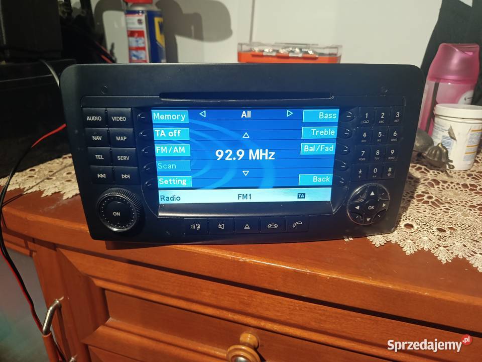 Mercedes 164 radio duża nawigacja Gdynia