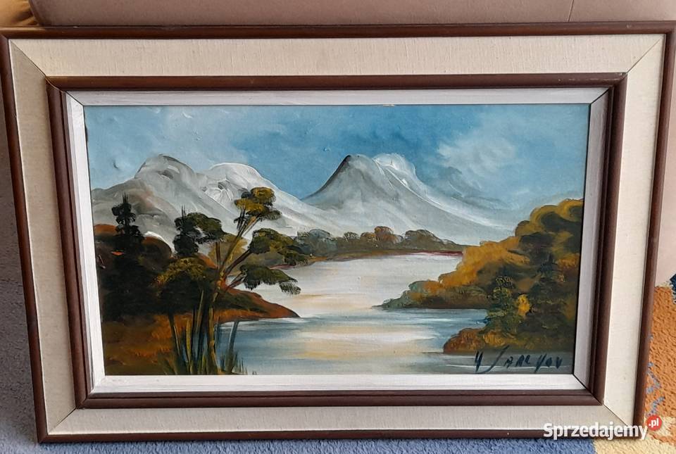 Hartvig Jarlhov 19191992 Pejzaż górski obraz