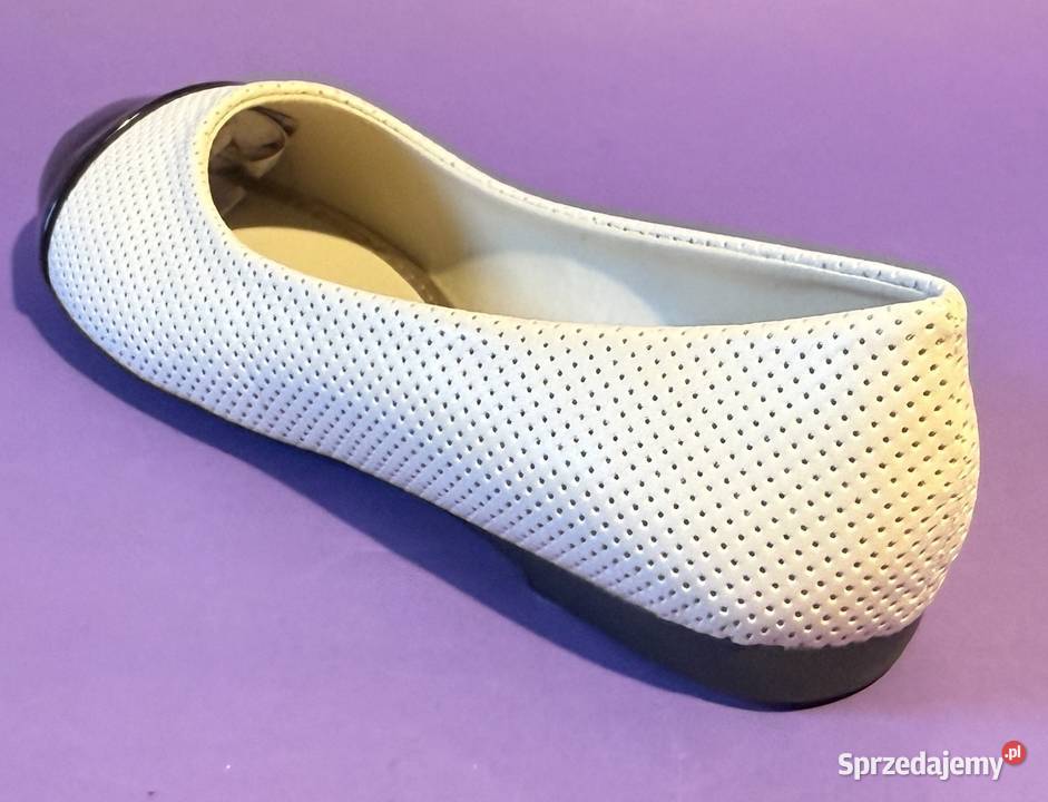 Beżowe baleriny połysk rozmiar 39 BAL9 Żyrardów