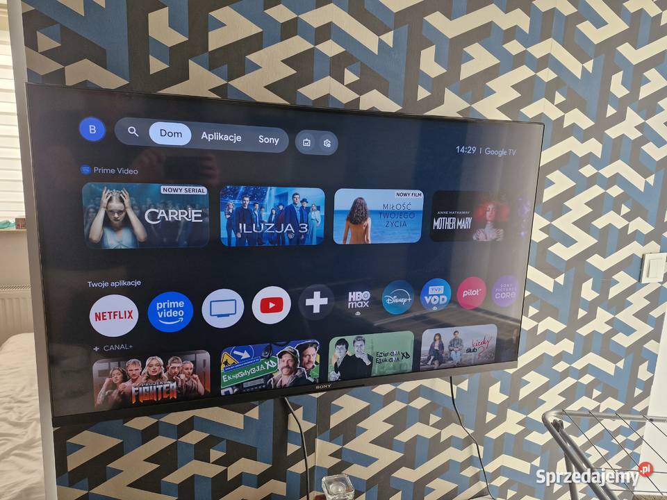 Sony BRAVIA 3 43 4K UHD Google TV Stan nowy LED Telewizory małopolskie Kraków