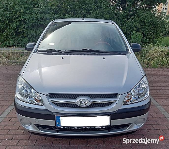 Hyundai Getz 11 BenzynaPrzeb112 Model 2007 immobilizer Elbląg