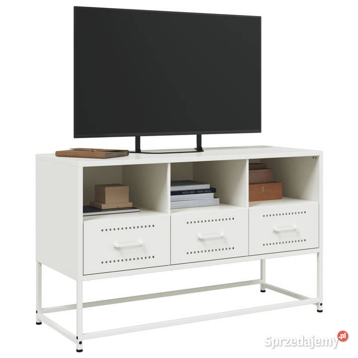 Szafka pod telewizor biała 1005x39x605 stalowa Warszawa sprzedam