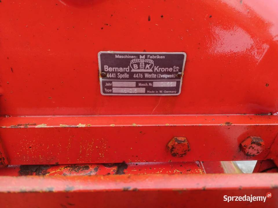 Brona wirowa aktywna KRONE KE 25m glebogryzarka Dąbrowa Tarnowska