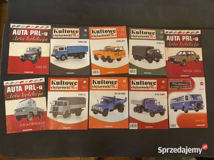 114 Broszur o kultowych samochodach z PRL Pozostałe Krosno
