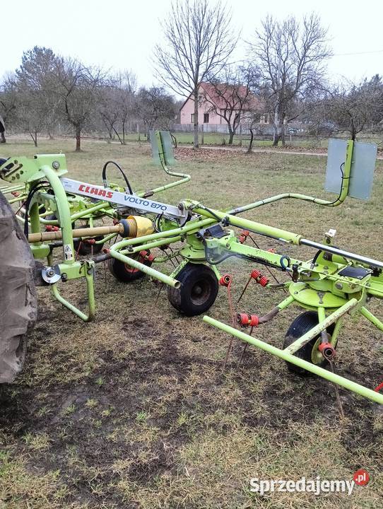 Przetrząsarka Claas Volto 870 wielkopolskie Krzyż Wielkopolski sprzedam