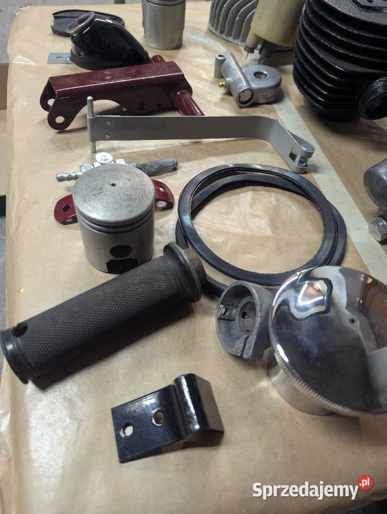 Części WFM WSK lampa cylinder głowica licznik