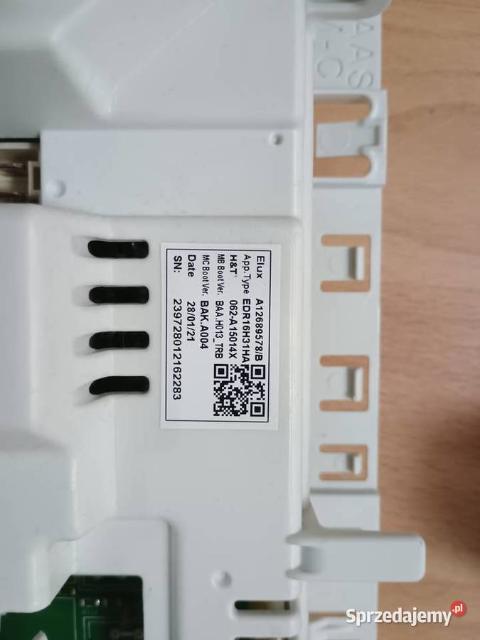 Części do suszarki Elektrolux EW8H458WP panel Pszenno