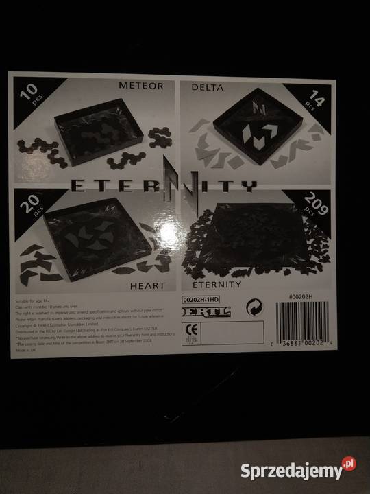 ETERNITY 209 puzzle trudne nowe wysyłka Papier mazowieckie