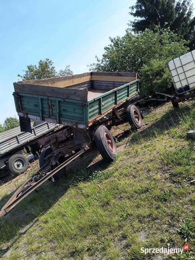 Przyczepa rolnicza niemiecka Maszyny rolnicze Borów