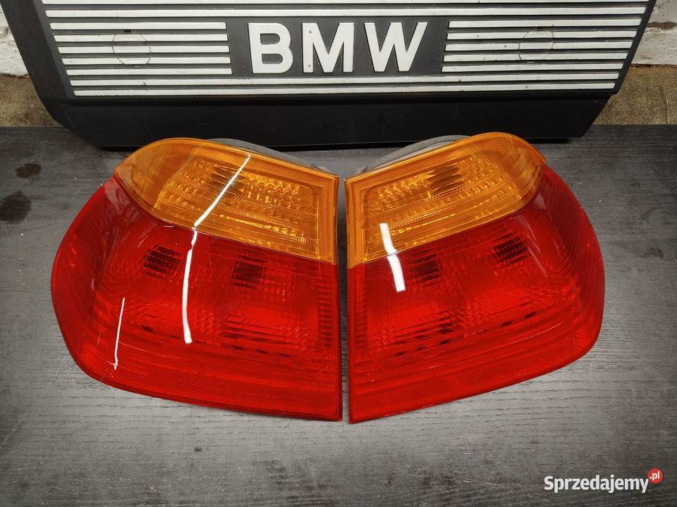 Bmw e46 sedan lampy tylne prawa lewa przed lift łódzkie Aleksandrów Łódzki