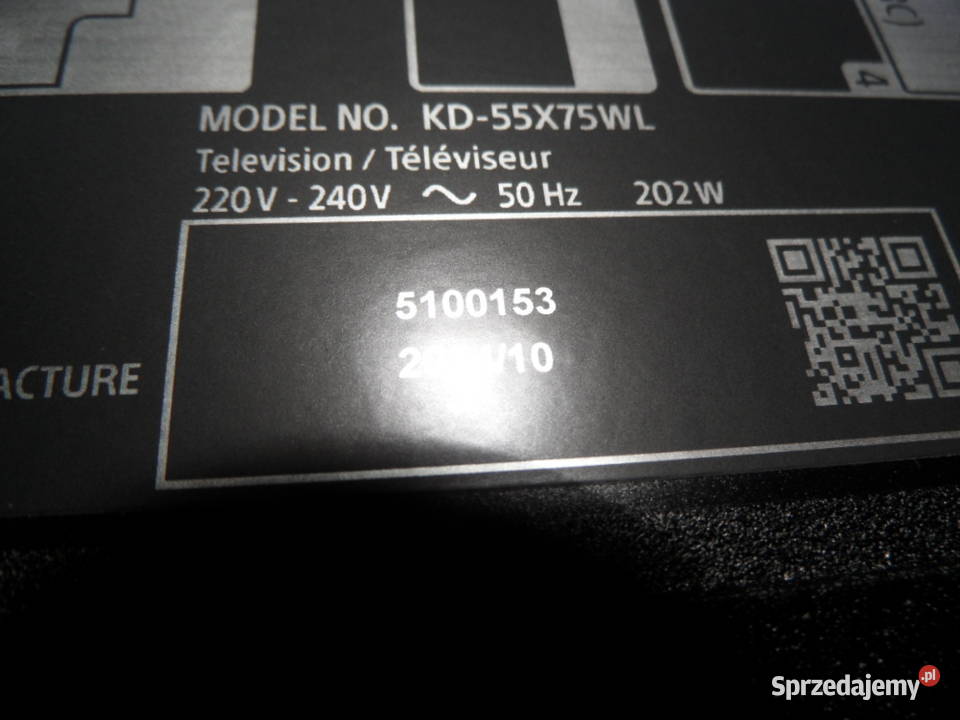 plyta glowna telewizora sony KD55X75WL 55 Kielce