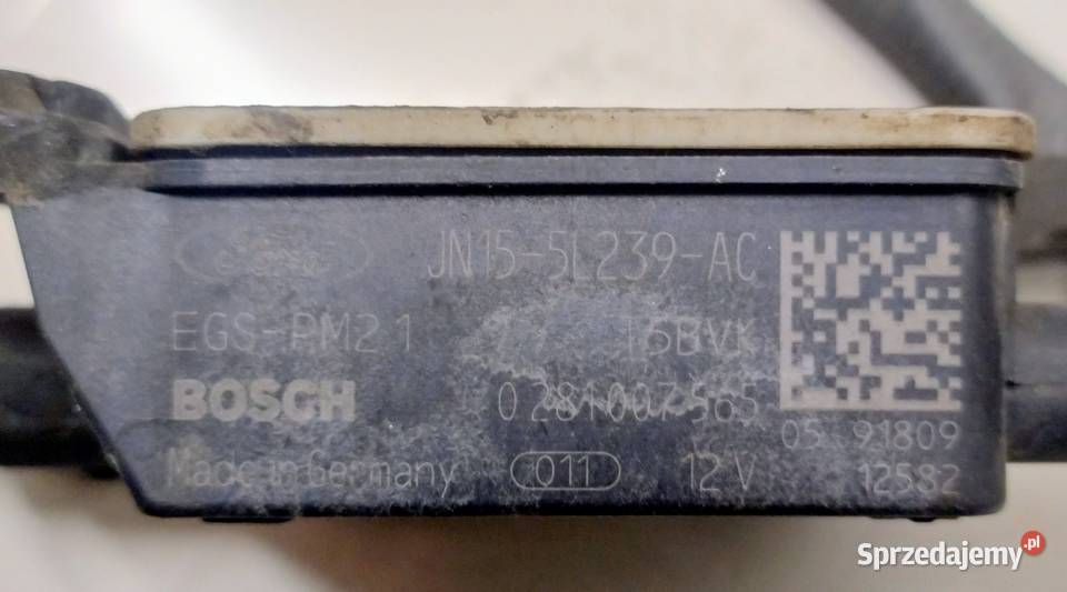 Czujnik cząstek stałych JN155L239AC 0281007565 Zezulin Pierwszy