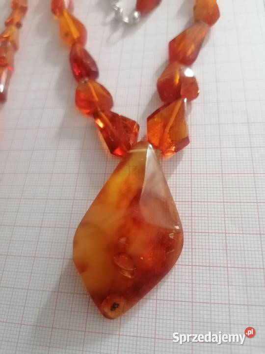Naszyjnik Bursztyn Vintage sprzedam