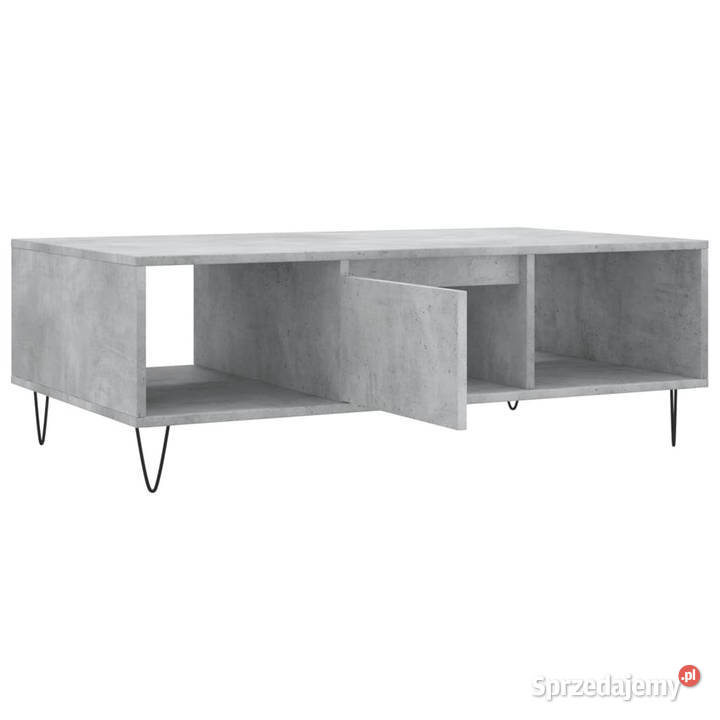 Stolik kawowy szarość betonu 104x60x35 WM827088 mazowieckie Warszawa