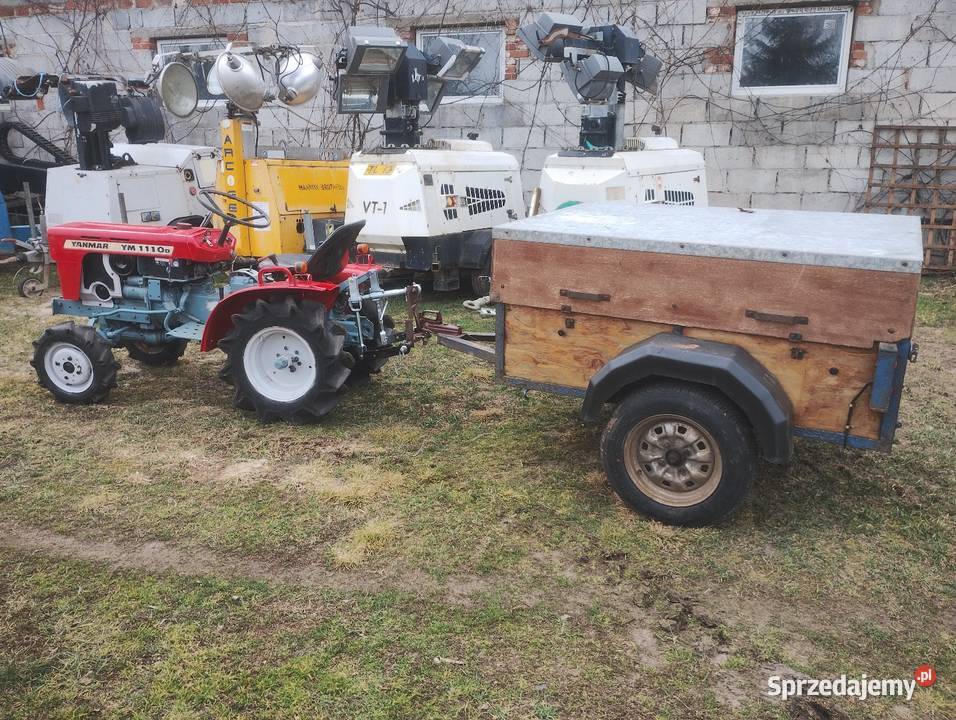 Mini traktorek 4x4 Yanmar 11 Słowiki Stare