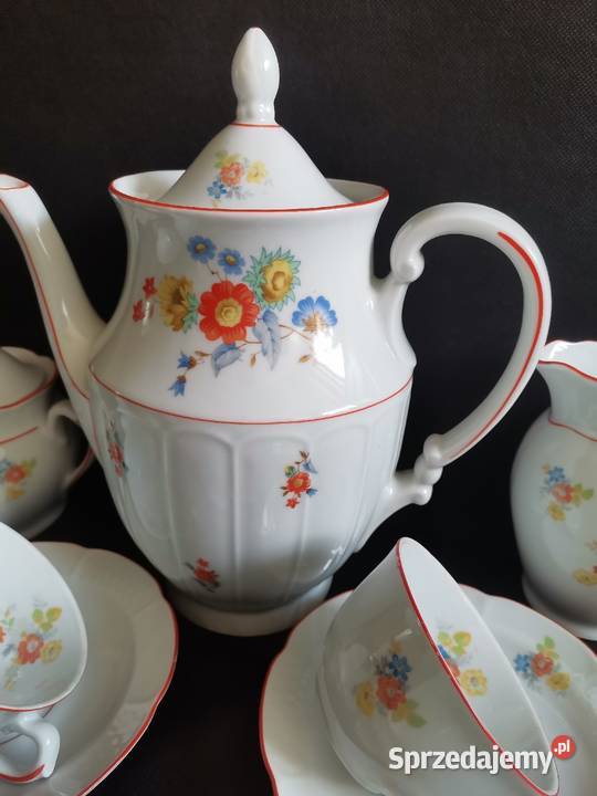 Stary przedwojenny serwis kawowy porcelana Katowice sprzedam