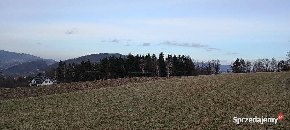 Działka rolnobudowlana Sprzedaż małopolskie Podłopień sprzedam