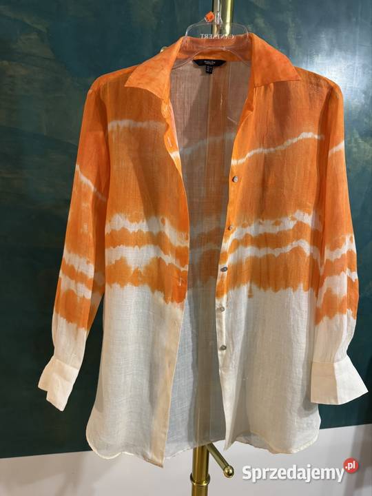 Koszula damska 34 Massimo Dutti pomarańczowa Częstochowa
