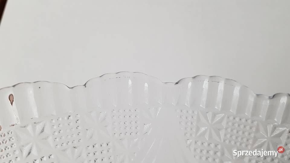 Owocarka Girlandy Ząbkowice szkło PRL