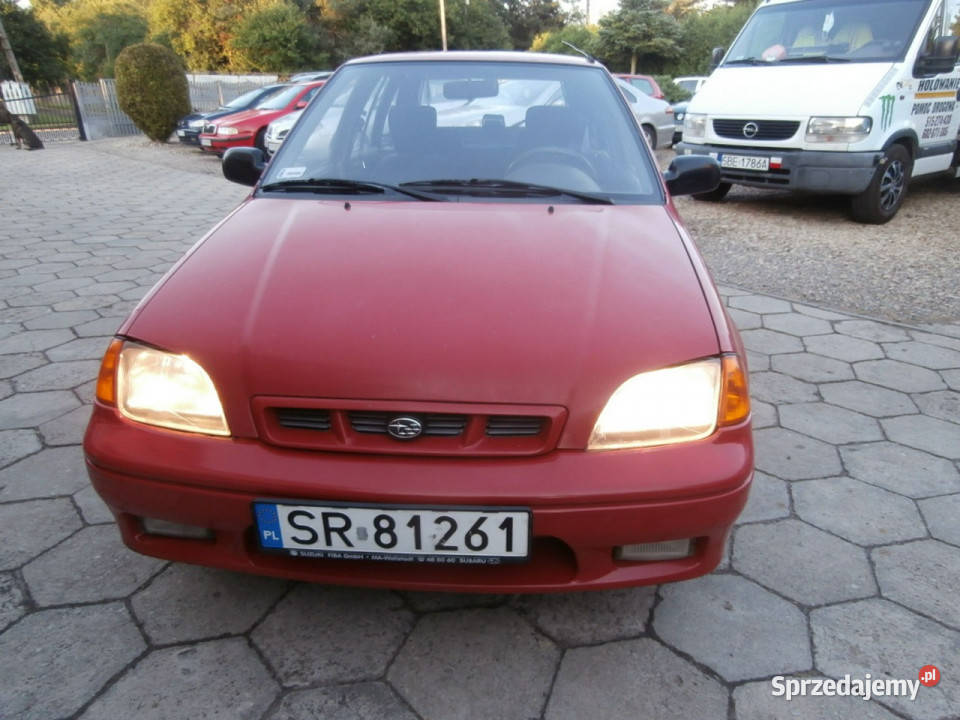 Subaru Justy sprzedam subaru justy 4x4 13 nieuszkodzony