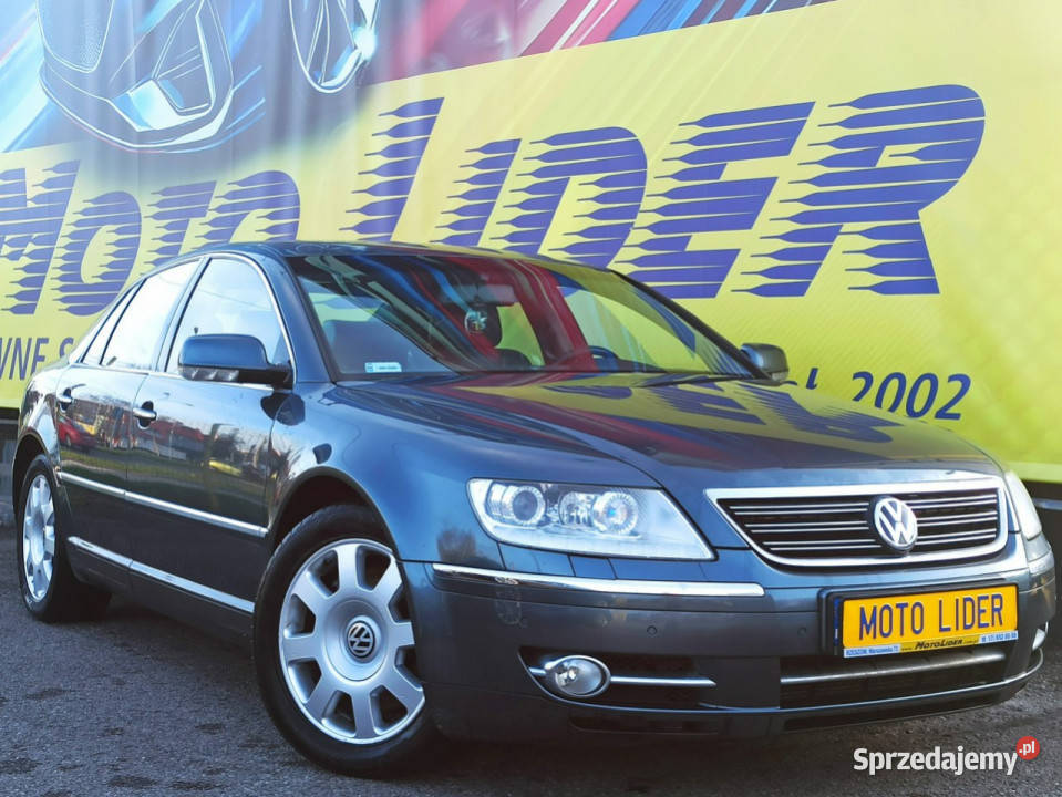 Volkswagen Phaeton Gaz nowy silnik zadbany szary Rzeszów