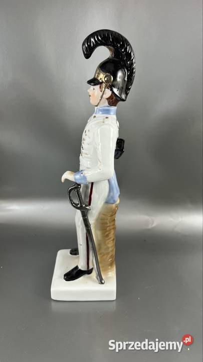 Porcelanowa figurka żołnierza Porcelana i szkło Zielona Góra sprzedam