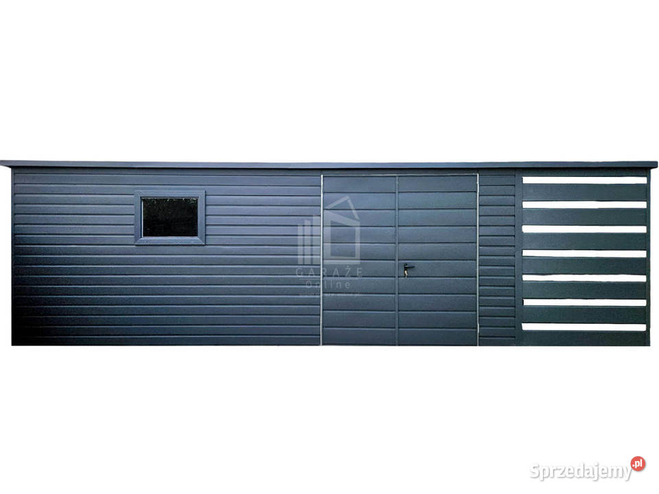 Schowek Domek Ogrodowy 65x25m wiata 15x25 Brama Turek
