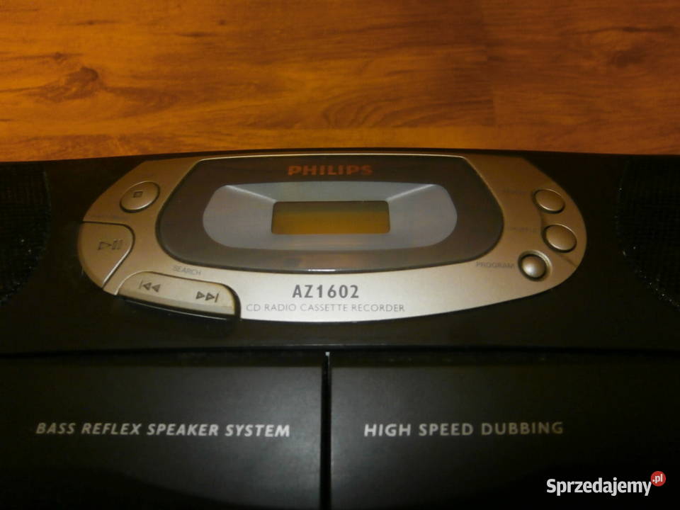 Radiomagnetofon BOOMBOX PHILIPS AZ 1602 sprawny sprzedam