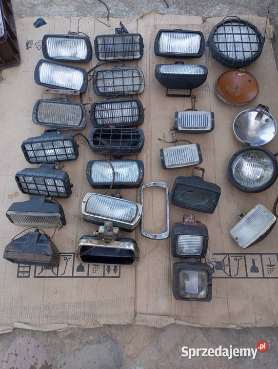 Halogeny lampy zelmot wesem hella Fiat 126p 125p