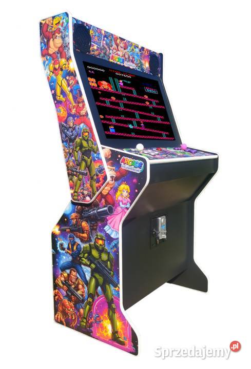 Automat arcade zarobkowy wyjątkowy duży 32 gry