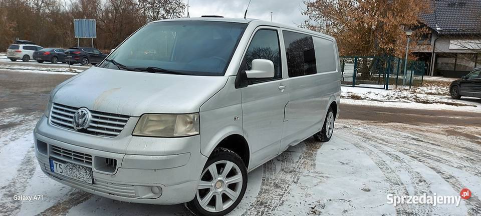 Volkswagen T5 LONG 2009r 19TDi 102 Stan Klima manualna Wałcz