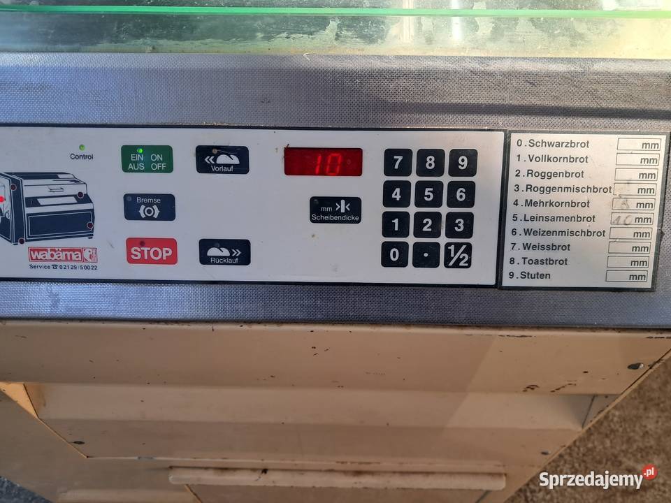 Krajalnica do chleba Wabma Gastronomia Rzeszów sprzedam