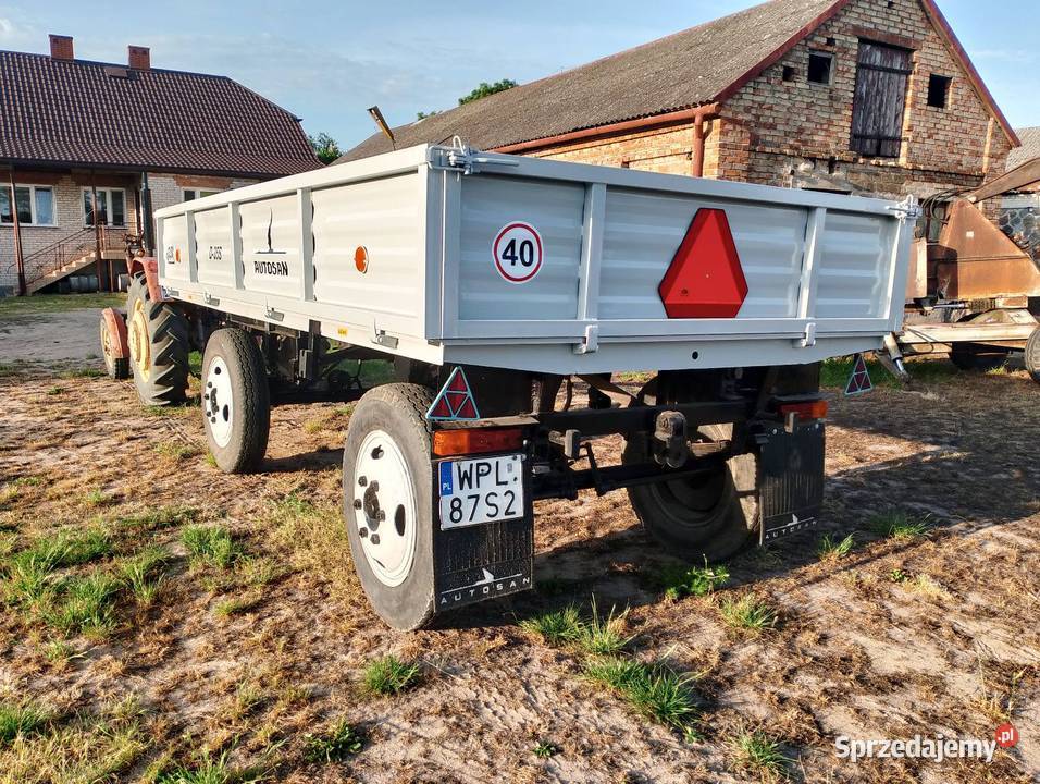Przyczepa sztywna Autosan D35S 4 tony